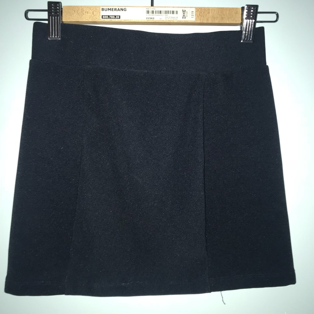 Navy blue  pencil skirt with stretchy waistband